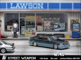 Mercedes-Benz W140 S600 (Grün) - Street Weapon - 1:64