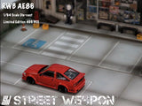 Toyota RWB AE86 (Rot) - Street Warrior - 1:64