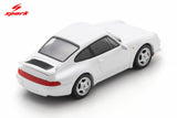 Porsche 911(993) RS (White with silver wheels) - SPARK - 1:64 Modellauto 1/64