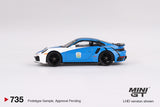 Porsche 911 Turbo S (992) 2023 IMSA Daytona 24 Hours Safety Car - MINI GT - 1:64