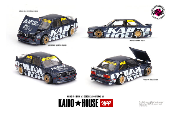BMW M3 Kaido Works V1 - MINI GT - 1:64