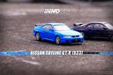 Nissan Skyline GT-R (R33) Bayside Blue - INNO64 - 1:64