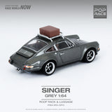 Singer with Luggage (Grey) - Pop Race - 1:64
