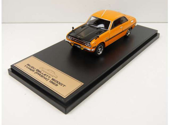 Isuzu Bellett 1600GT Type R (PR91W) 1969 - Hachette - 1:43