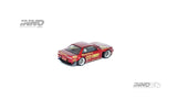 Nissan Silvia S13 "Pandem/Rocket Bunny" Red Metallic (V2) - INNO64 - 1:64