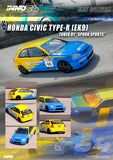 Honda Civic Type R (EK9) Tuned by "Spoon Sports" - INNO64 - 1:64