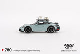 Porsche 911 (992) Dakar (LHD) (Shade Green Metallic) - MINI GT - 1:64