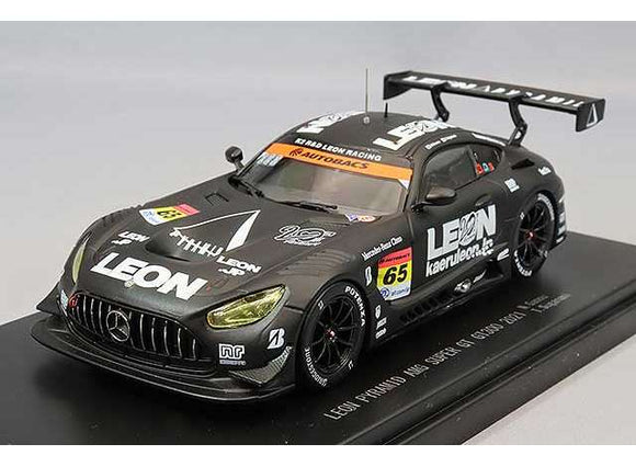 Mercedes AMG Super GT GT300 2021 #65 Leon Pyramid - Ebbro - 1:43