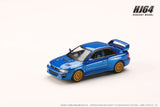 Subaru Impreza 22B STi Type UK (Sonic Blue Mica) - HOBBY JAPAN - 1:64