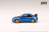 Subaru Impreza 22B STi Type UK (Sonic Blue Mica) - HOBBY JAPAN - 1:64