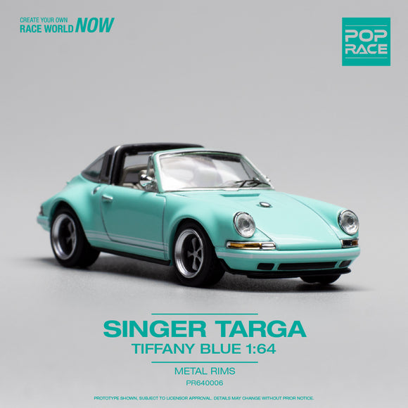Singer Targa (Tiffany Blue) - Pop Race - 1:64