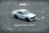 Nissan Skyline 2000 GT-R (KPGC10) (Silver) - INNO64 - 1:64