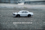 Nissan Skyline 2000 GT-R (KPGC10) (Silver) - INNO64 - 1:64