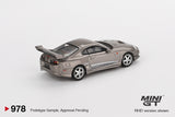 Toyota Supra VeilSide Combat V-II (RHD) (Combat Grey) - MINI GT - 1:64