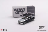 Mercedes-Maybach S 680 (LHD) (Cirrus Silver/Nautical Blue Metallic) - MINI GT - 1:64