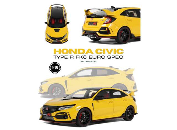 Honda Civic Type R FK8 Euro Spec 2020 - OttOmobile - 1:18