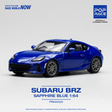 Subaru BRZ (Sapphire Blue) - Pop Race - 1:64
