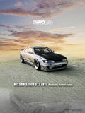 Nissan Silvia S13 "Pandem/Rocket Bunny" (V1) (Silver) - INNO64 - 1:64