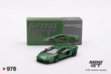 Lamborghini Countach LPI 800-4 (LHD) (Verde Medio) - MINI GT - 1:64