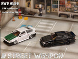 Toyota RWB AE86 (Weiß/Grün) - Street Warrior - 1:64