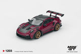 Porsche 911 (992.1) Rubystone Red 4 Car Set - MINI GT - 1:64 Modellauto 1/64