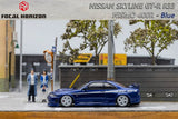 Nissan Skyline GT-R (R33) Nismo 400R (Blue) - Focal Horizon - 1:64 Modellauto 1/64