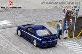 Nissan Skyline GT-R (R33) Nismo 400R (Blue) - Focal Horizon - 1:64 Modellauto 1/64