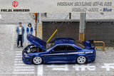Nissan Skyline GT-R (R33) Nismo 400R (Blue) - Focal Horizon - 1:64 Modellauto 1/64