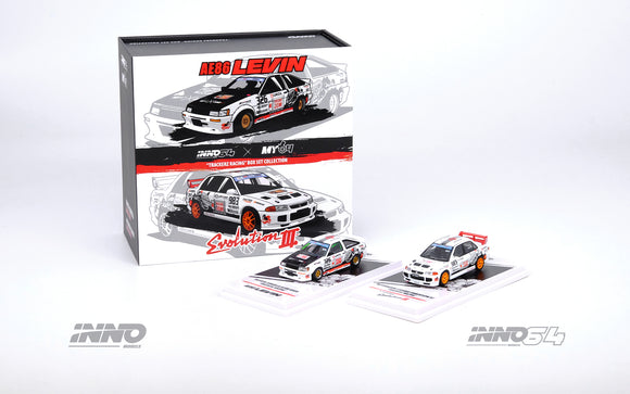 Toyota Corolla AE86 Levin & Mitsubishi Lancer Evolution III 
