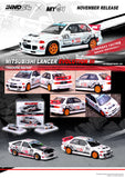 Toyota Corolla AE86 Levin & Mitsubishi Lancer Evolution III "Trackerz Racing Box Set Collection - INNO64 - 1:64