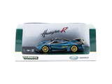 Pagani Huayra R (Turquoise Carbon Fiber) - Tarmac Works - 1:64 - Modelcars Passion