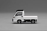 Honda Acty Truck Customized Edition (Taffeta White) - MotorHelix - 1:64 Modellauto 1/64