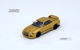 Nissan Top Secret BNR32 GT-R (650R) (Gold) - INNO64 - 1:64 Modellauto 1/64