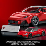 Maserati MC20 Mattel Brick Shop - Hotwheels - 1:32 Modellauto 1/32