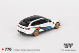 BMW M3 Performance Touring (LHD) (Alpine White) - MINI GT - 1:64