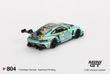 Porsche 911 GT3 R #28 2023 FIA GT World Cup 70th Macau Grand Prix HubAuto Racing - MINI GT - 1:64