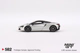 McLaren Artura (RHD) (Ice Silver) - MINI GT - 1:64