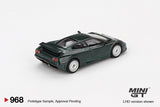 Bugatti EB110 GT (LHD) (Verde Scuro) - MINI GT - 1:64