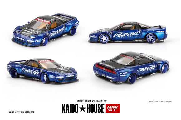 Honda NSX Evasive V2 - MINI GT - 1:64