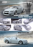 Nissan Skyline GT-R (R33) Pandem "Rocket Bunny" (Cement Grey Matte) - INNO64 - 1:64
