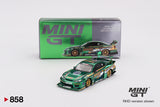 Nissan Silvia (S15) LB-Super Silhouette LBWK 2024 Fausto Racing (RHD) - MINI GT - 1:64