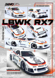 LBWK RX7 (FD3S) LB-Super Silhouette - INNO64 - 1:64