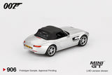 BMW Z8 James Bond "Die Welt ist nicht Genug" - MINI GT - 1:64 Modellauto 1/64