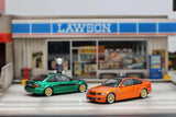 BMW M3 E46 BBS rims (Green Chrome) - Stance Hunters - 1:64 Modellauto 1/64
