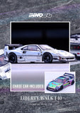 Ferrari F40 LBWK (Chrome Silver) - INNO64 - 1:64