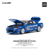 Nissan GTR R32 JTC 1990 Calsonic #12 - Pop Race - 1:64