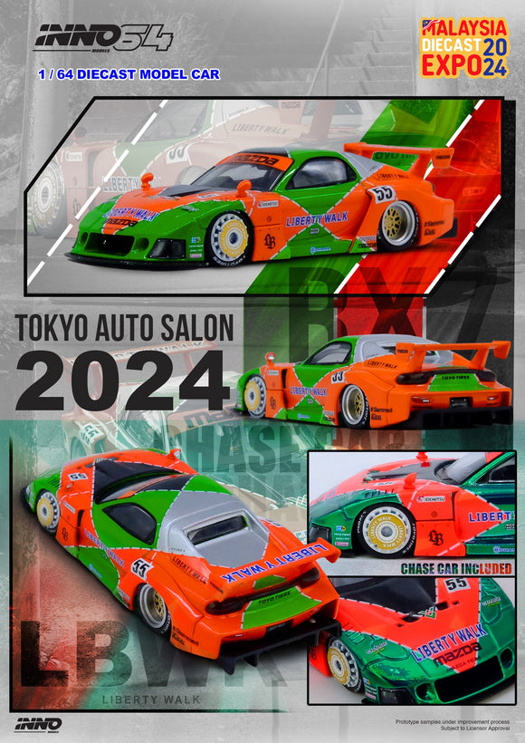 LBWK RX7 (FD3S) LB-Super Silhouette - INNO64 - 1:64