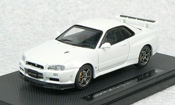 Nissan Skyline GT-R (R34) V-Spec II (White) - Ebbro - 1:43