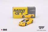 Bugatti EB110 Super Sport (LHD) (Giallo Bugatti) - MINI GT - 1:64