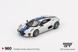 Jaguar C-X75 (LHD) (Silver) - MINI GT - 1:64